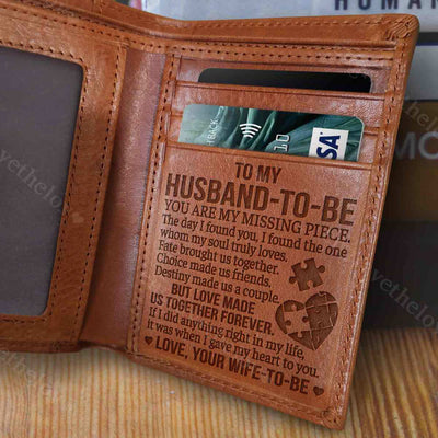To My Husband -to-be - Wallet