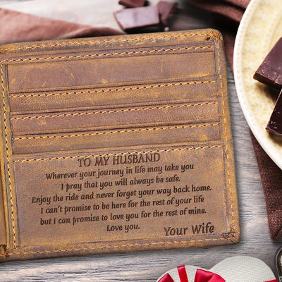 Always be Safe, My Husband - Wallet