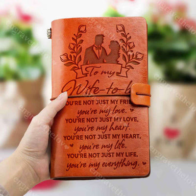 You're My Wife-to-be - Leather Journal