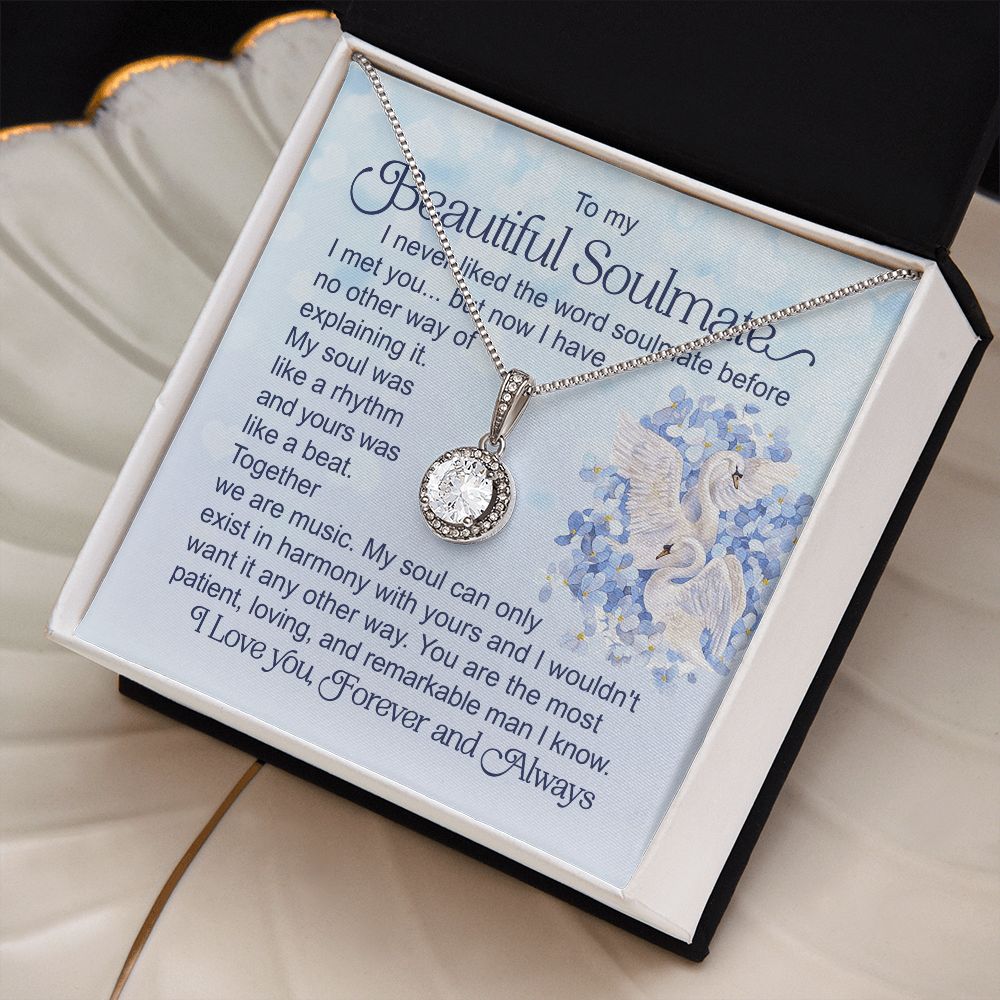 I Never Liked The Word Soulmate Before I Met You - Women's Necklace, Gift For Her, Anniversary Gift, Valentine's Day Gift For Wife