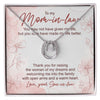 You Sure Have Made My Life Better - Mom Necklace, Valentine's Day Gift For Mom-in-law, Mother-in-law Gifts