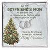 Thank You For Giving Me The Best Gift Of Them All Merry Christmas - Mom Necklace, Gift For Boyfriend's Mom, Mother's Day Gift For Future Mother-in-law