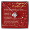 May Santa Claus Bring Everything You Have Wished For - Necklace, Gift For Boyfriend's Mom, Mother's Day Gift For Future Mother-in-law