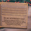 I Know He Is Proud To Be Called Your Son - Bifold Wallet - Best Gifts For Men, Father's Day Gift For Boyfriend's Dad