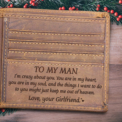 You Are In My Heart, You Are In My Soul - Bifold Wallet, Best Gifts For Boyfriend, Valentines Day Gift For Him