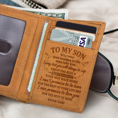 Enjoy The Ride - Trifold Wallet