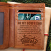 If I Did Anything Right In My Life, It Was When I Gave My Heart To You - Engrave Leather Wallet - Best Gifts For Boyfriend, Valentines Day Gift For Him