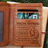 Whatever Life Has Prepared For Us, We Will Embrace It As One - Engrave Leather Wallet - Best Gifts For Boyfriend, Valentines Day Gift For Him