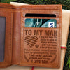 I May Not Have The Ability To Solve All Of Your Problems - Engrave Leather Wallet - Best Gifts For Boyfriend, Valentines Day Gift For Him
