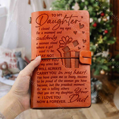 You Are My Daughter - Leather Journal