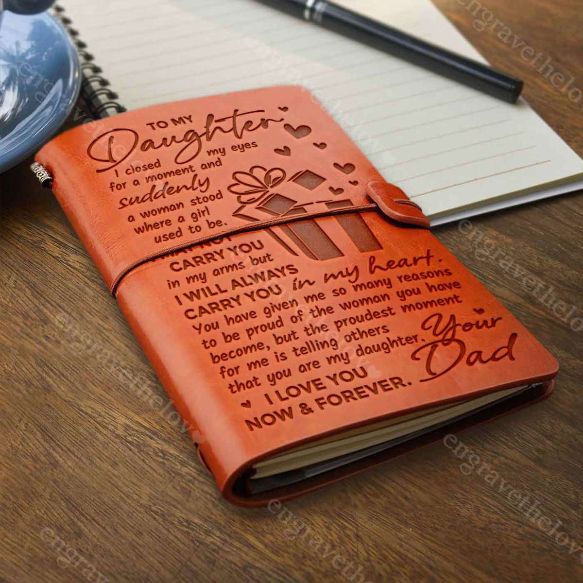 Daughter best sale leather journal