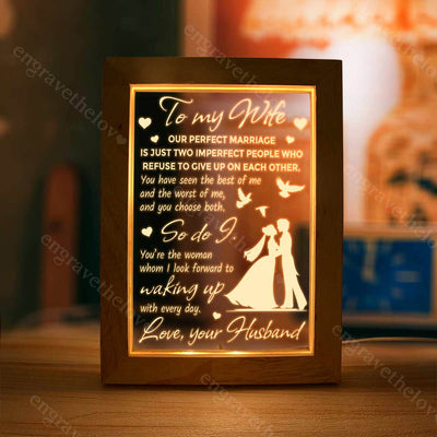 Our Perfect Marriage - Led Frame