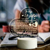 Grow Old Together - Heart-shaped Night Light