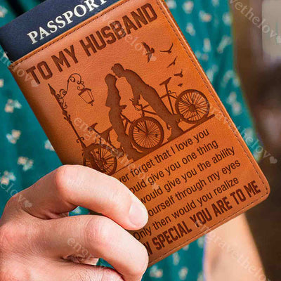 My Husband - Passport Cover