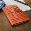 Feel Your Hug - Leather Journal