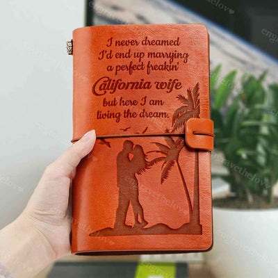 Freakin' California Wife - Leather Journal