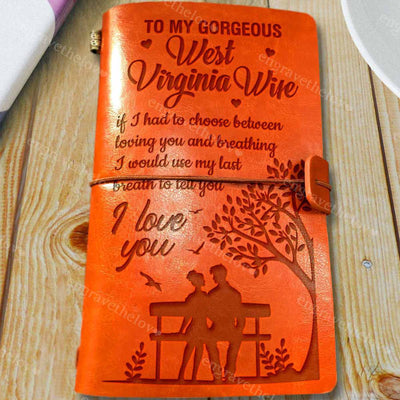 West Virginia Wife - Leather Journal