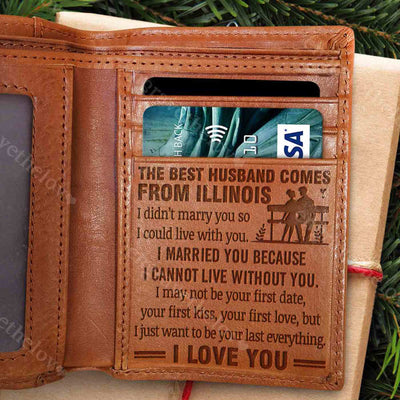 Husband Comes From Illinois - Wallet