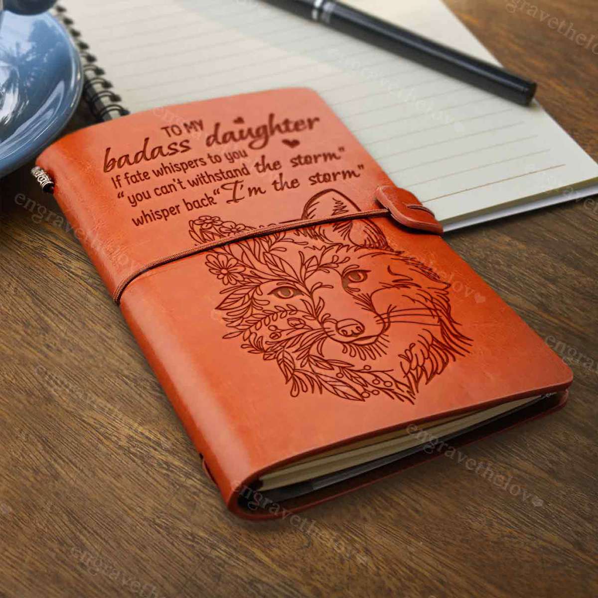 Daughter best sale leather journal