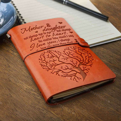 Always Heart To Heart - Leather Journal