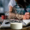 I Became Yours - Heart-shaped Night Light