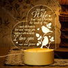 With No Regrets - Heart-shaped Night Light