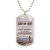 Some Days My Children Having You As Their Grandpa - Gift For Dad, Dad Dog Tag, Gift For Future Dad-in-law