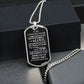 I Am Thankful To Be Joining Such An Amazing Family - Gift For Dad, Dad Dog Tag, Gift For Future Dad-in-law