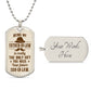 Being My Father-In-Law Is Really The Only Gift You Need - Gift For Dad, Dad Dog Tag, Gift For Future Dad-in-law