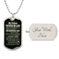 Our Relationship Means The World To Me - Gift For Dad, Dad Dog Tag, Gift For Future Dad-in-law