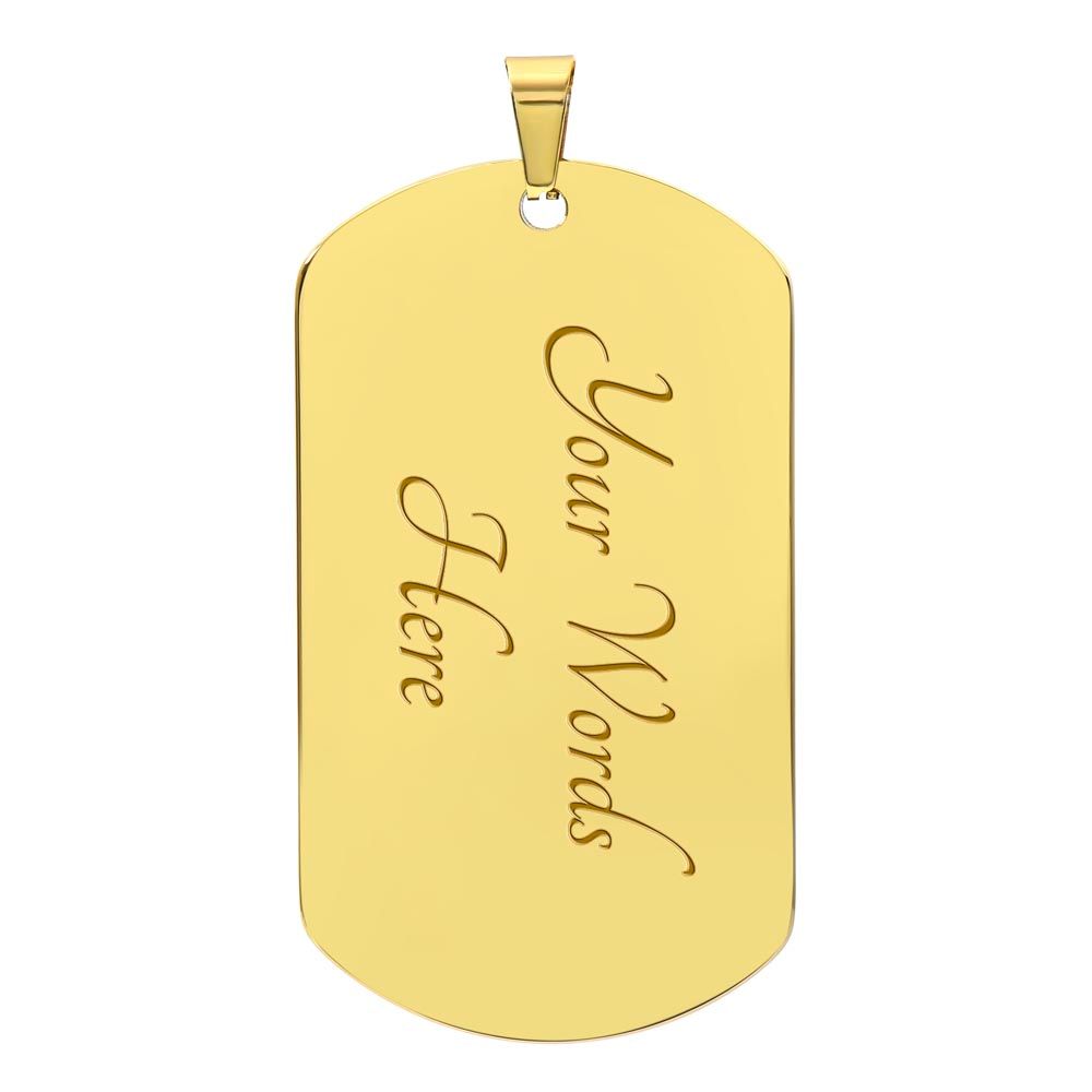 Being My Father-In-Law Is Really The Only Gift You Need - Gift For Dad, Dad Dog Tag, Gift For Future Dad-in-law