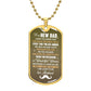 Thank You For Raising A Wonderful Woman With Whom I'll Spend My Life - Gift For Dad, Dad Dog Tag, Gift For Future Dad-in-law
