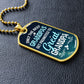 Only The Best Grandpas Get Promoted To Great Grandpa - Gift For Grandpa, GrandpaDog Tag, Gift For Great Frandpa