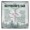 Today You've Given Me Such A Great Gift – Your Son - Cross Necklace, Best Gifts For Boyfriend's Dad, Future Dad-in-law