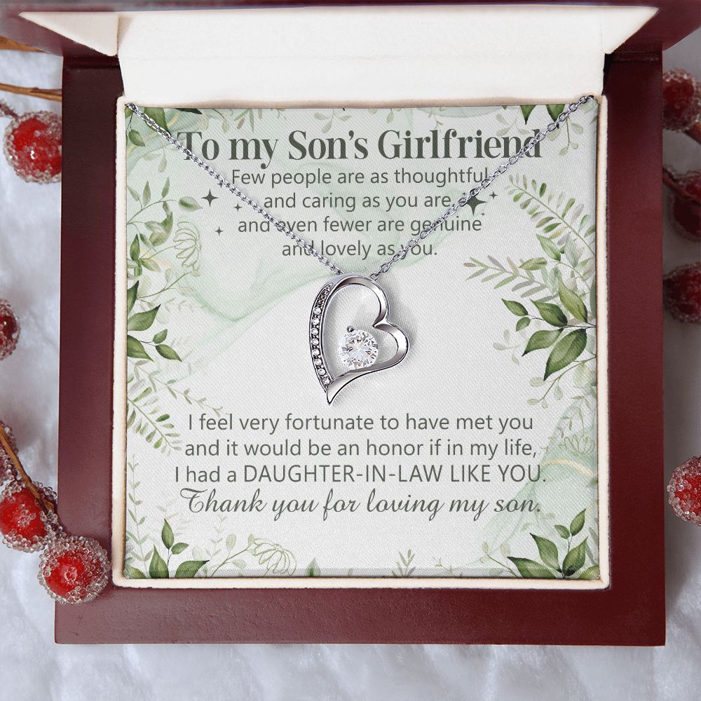 I Had A Daughter-In-Law Like You - Women's Necklace, Gift For Son's Girlfriend, Gift For Future Daughter-in-law