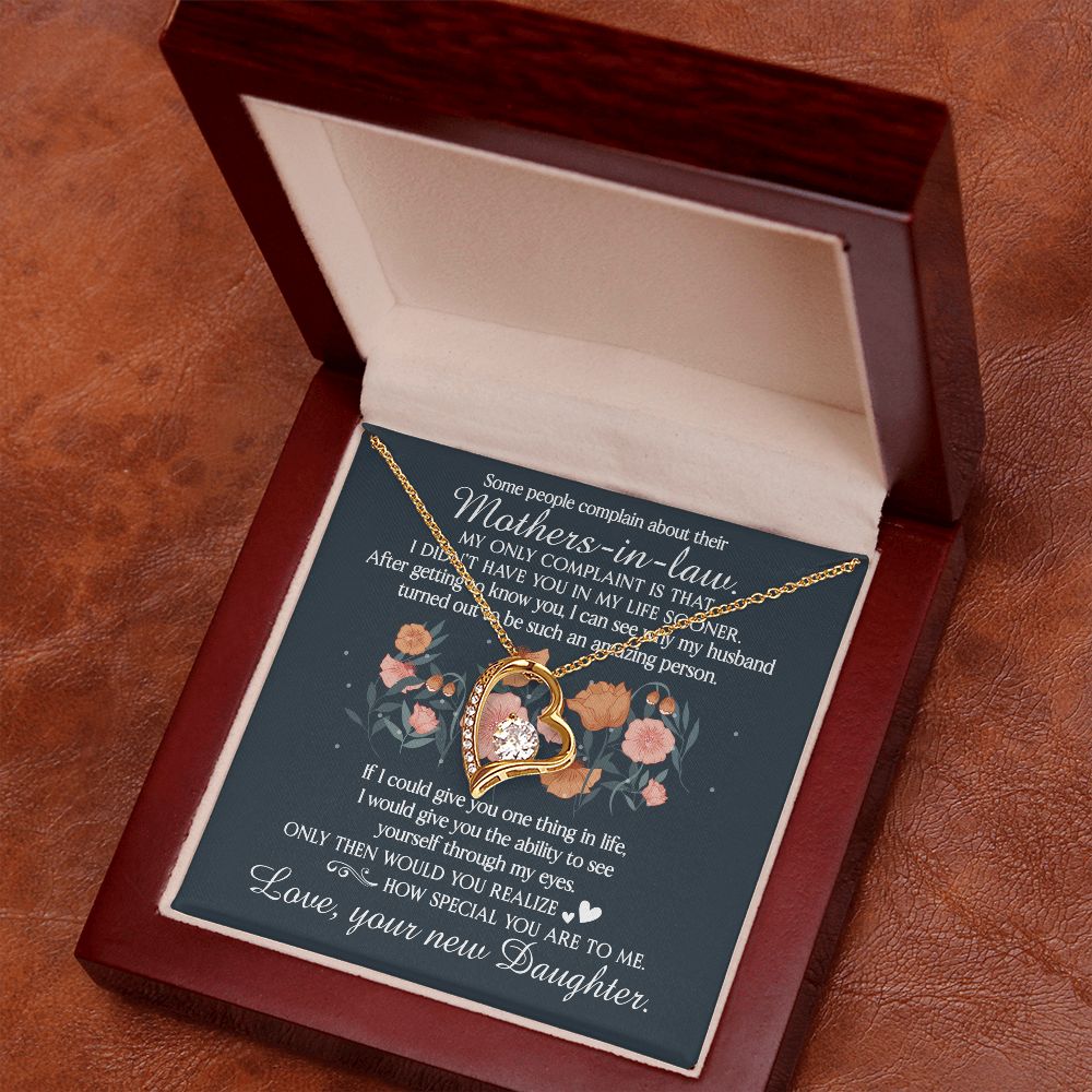 I Didn't Have You In My Life Sooner - Mom Necklace, Gift For Boyfriend's Mom, Mother's Day Gift For Future Mother-in-law