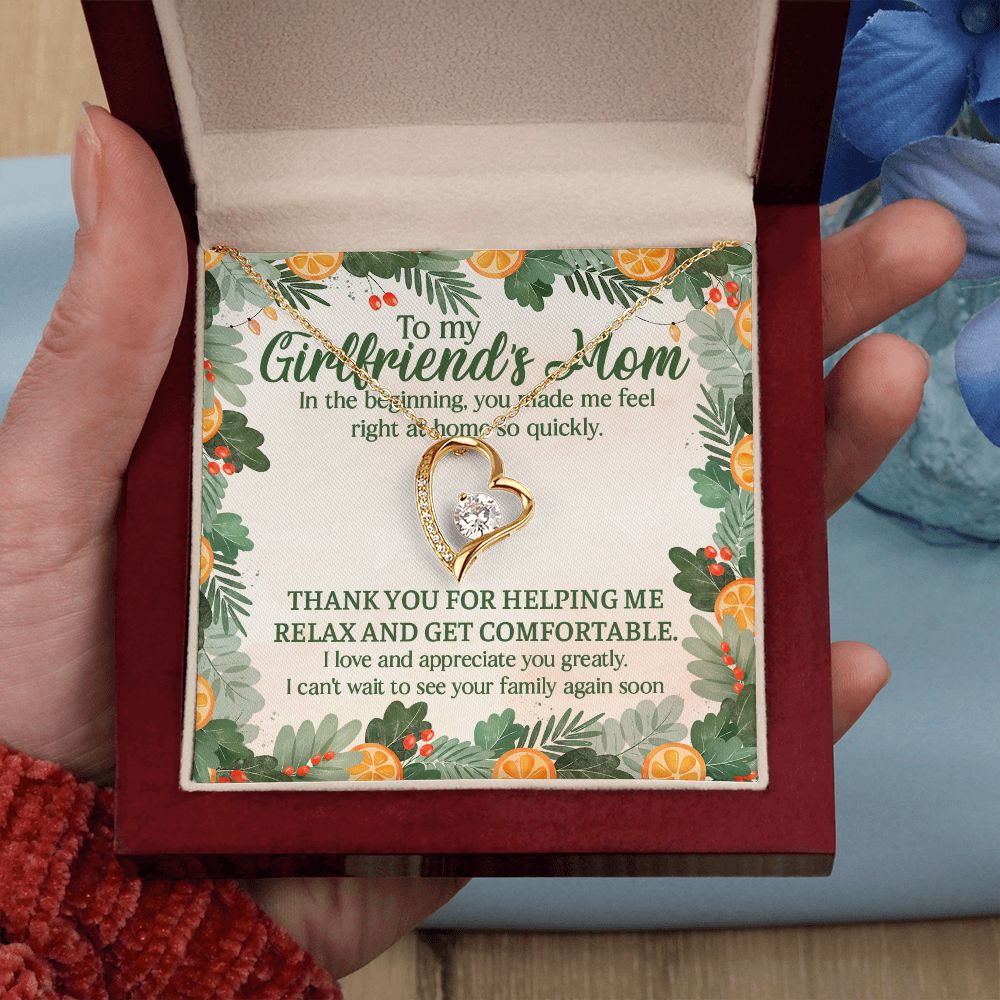 I Can't Wait To See Your Family Again Soon - Mom Necklace, Gift For Girlfriend's Mom, Mother's Day Gift For Future Mother-in-law