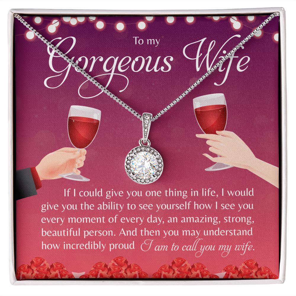 How I See You Every Moment Of Every Day - Women's Necklace, Gift For Her, Anniversary Gift, Valentine's Day Gift For Wife