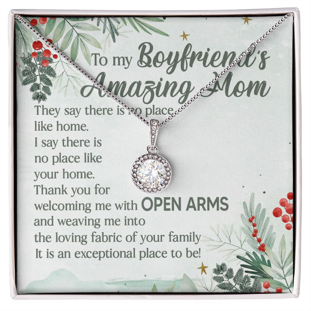 There Is No Place Like Your Home - Mom Necklace, Gift For Boyfriend's Mom, Mother's Day Gift For Future Mother-in-law