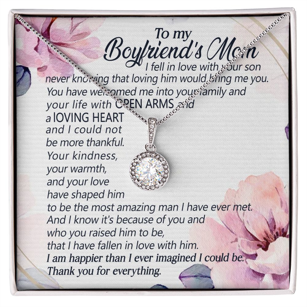 I Am Happier Than I Ever Imagined I Could Be - Mom Necklace, Gift For Boyfriend's Mom, Mother's Day Gift For Future Mother-in-law