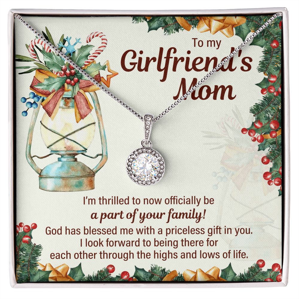 God Has Blessed Me With A Priceless Gift In You - Mom Necklace, Gift For Girlfriend's Mom, Mother's Day Gift For Future Mother-in-law