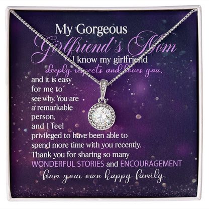 I Feel Privileged To Have Been Able To Spend More Time With You Recently - Mom Necklace, Gift For Girlfriend's Mom, Mother's Day Gift For Future Mother-in-law