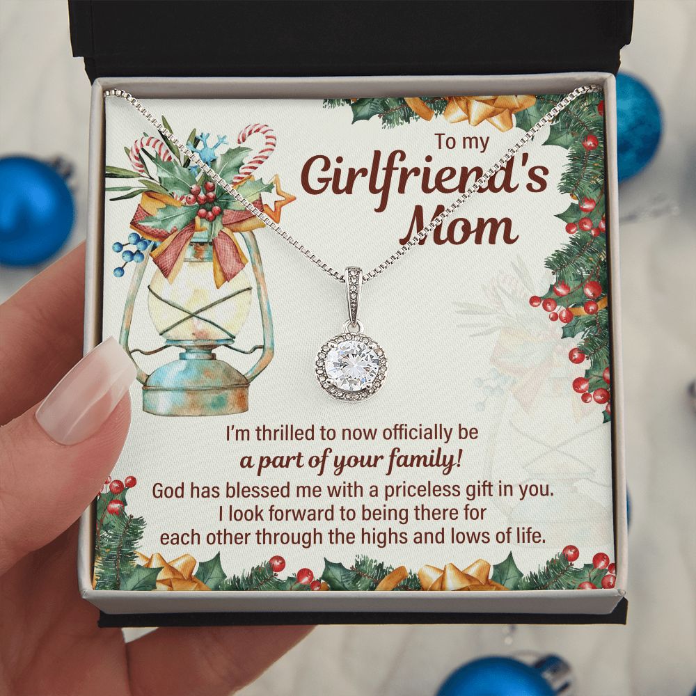 God Has Blessed Me With A Priceless Gift In You - Mom Necklace, Gift For Girlfriend's Mom, Mother's Day Gift For Future Mother-in-law