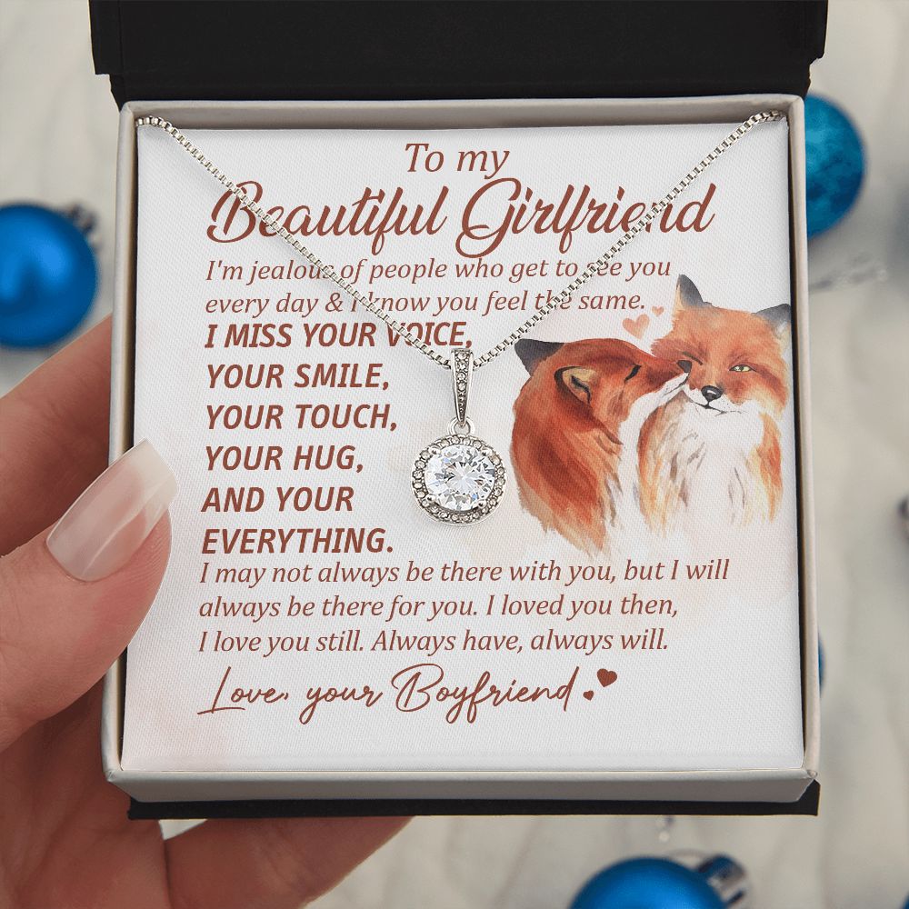 Valentine's Day Gift for Girlfriend from Boyfriend Necklace