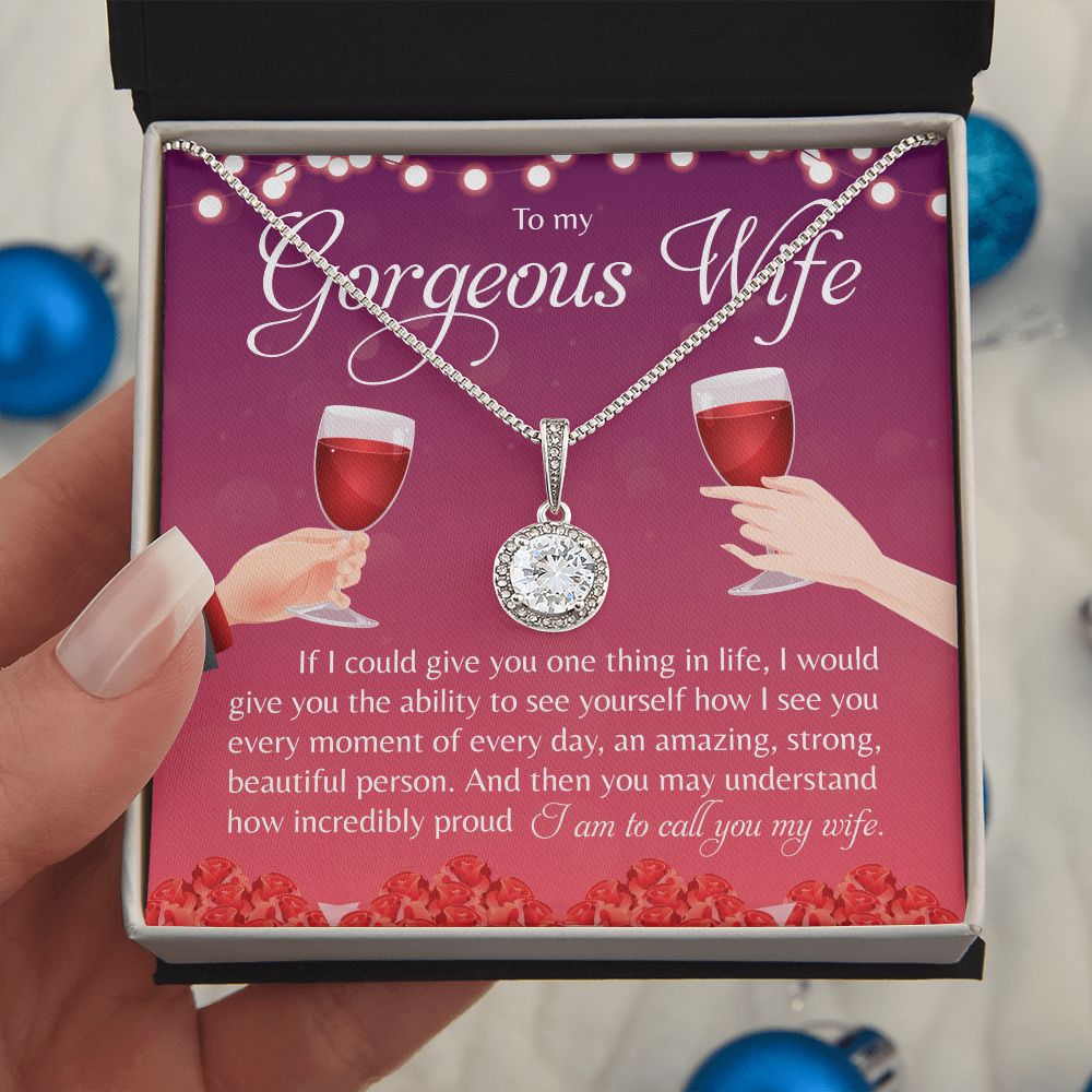 How I See You Every Moment Of Every Day - Women's Necklace, Gift For Her, Anniversary Gift, Valentine's Day Gift For Wife