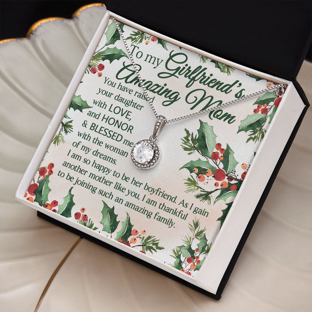As I Gain Another Mother Like You, I Am Thankful To Be Joining Such An Amazing Family - Mom Necklace, Gift For Girlfriend's Mom, Mother's Day Gift For Future Mother-in-law