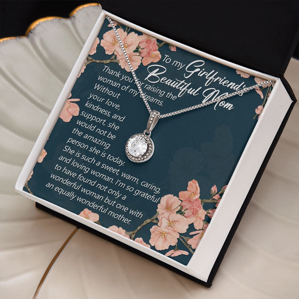 I'm So Grateful To Have Found Not Only A Wonderful Woman - Mom Necklace, Gift For Girlfriend's Mom, Mother's Day Gift For Future Mother-in-law