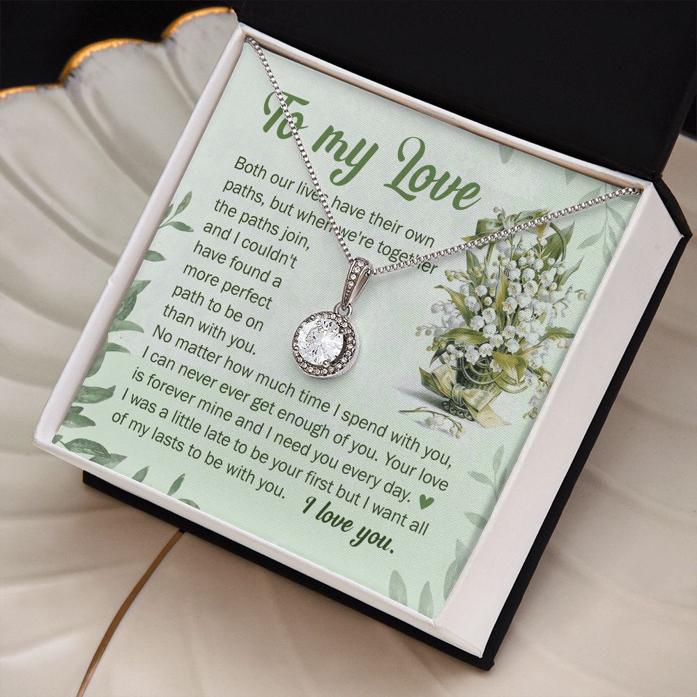 I Couldn't Have Found A More Perfect Path To Be On Than With You - Women's Necklace, Gift For Her, Anniversary Gift, Valentine's Day Gift For Wife