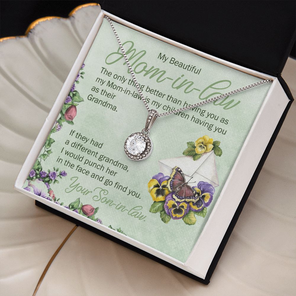 My Children Having You As Their Grandma - Mom Necklace, Valentine's Day Gift For Mom-in-law, Mother-in-law Gifts
