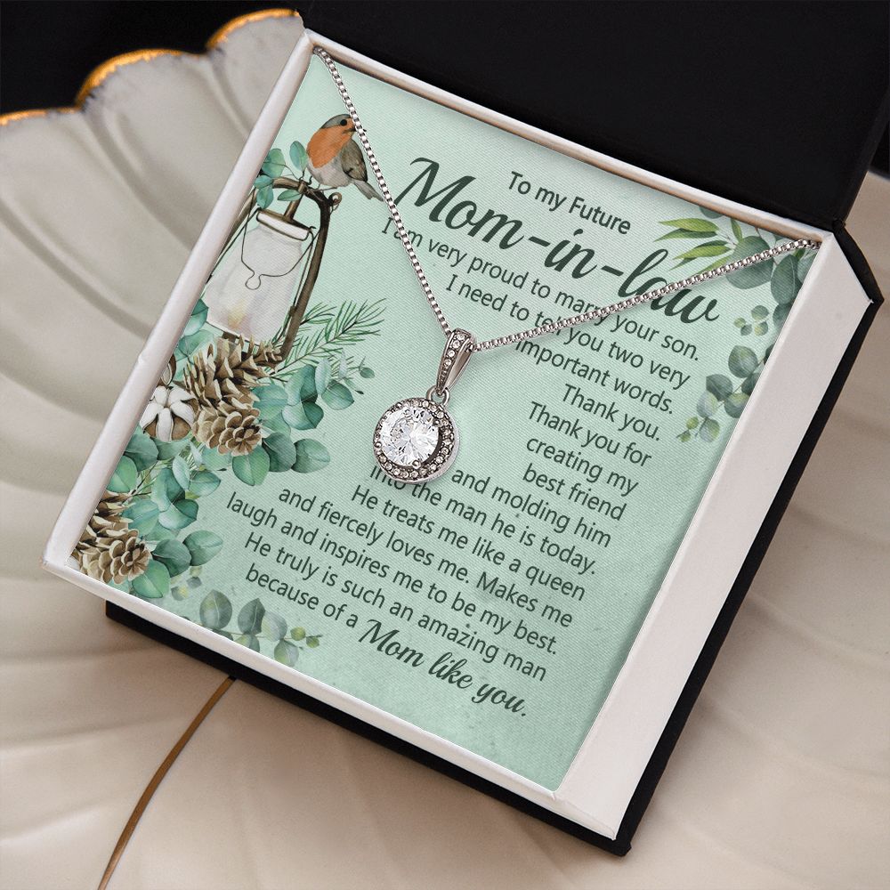 I Need To Tell You Two Very Important Words - Mom Necklace, Gift For Boyfriend's Mom, Mother's Day Gift For Future Mother-in-law